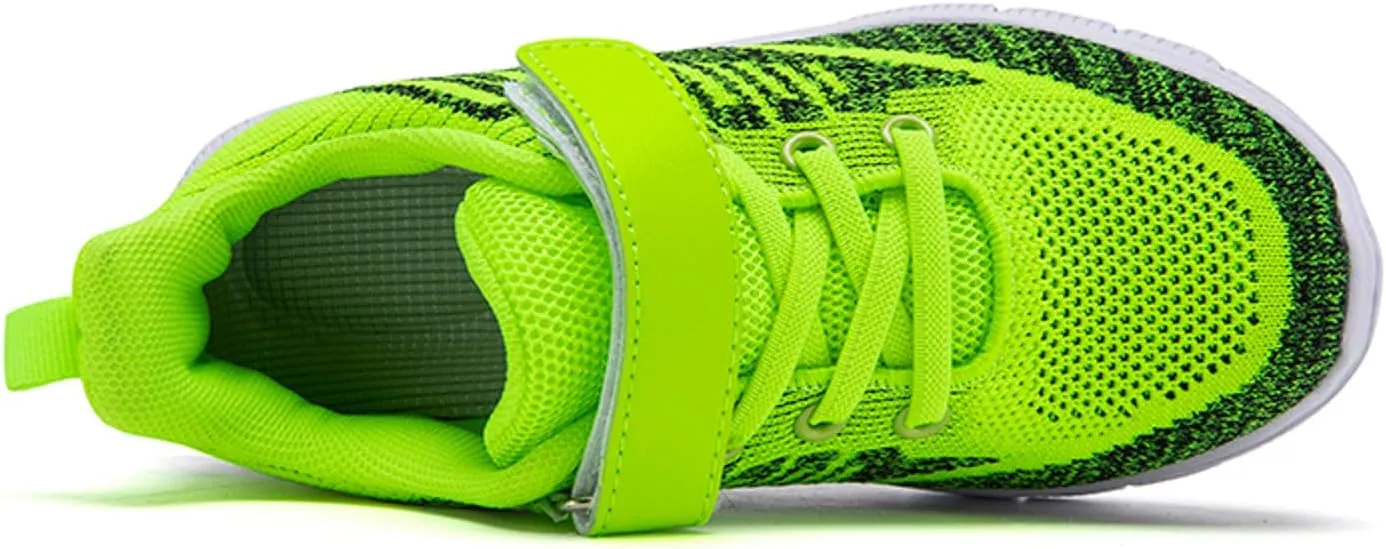 Toddler/Little Kid Sneakers for Boys Lightweight Breathable Sports Athletic Running Tennis Shoes Cute Girls Sneakers