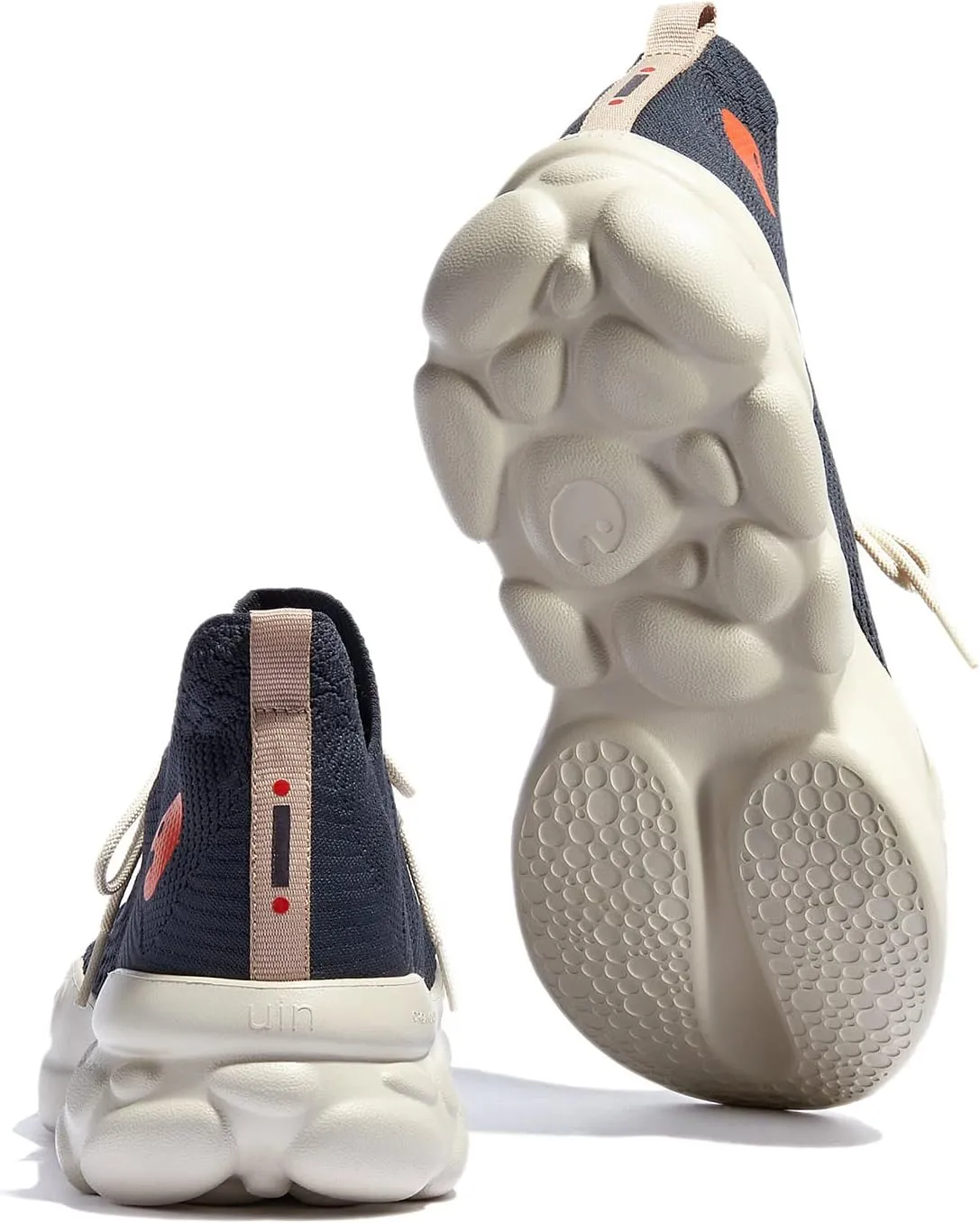 UIN Men's Chunky Fashion Sneakers Walking Casual Comfortable Art Painted Travel Designer Dad Shoes Ronda