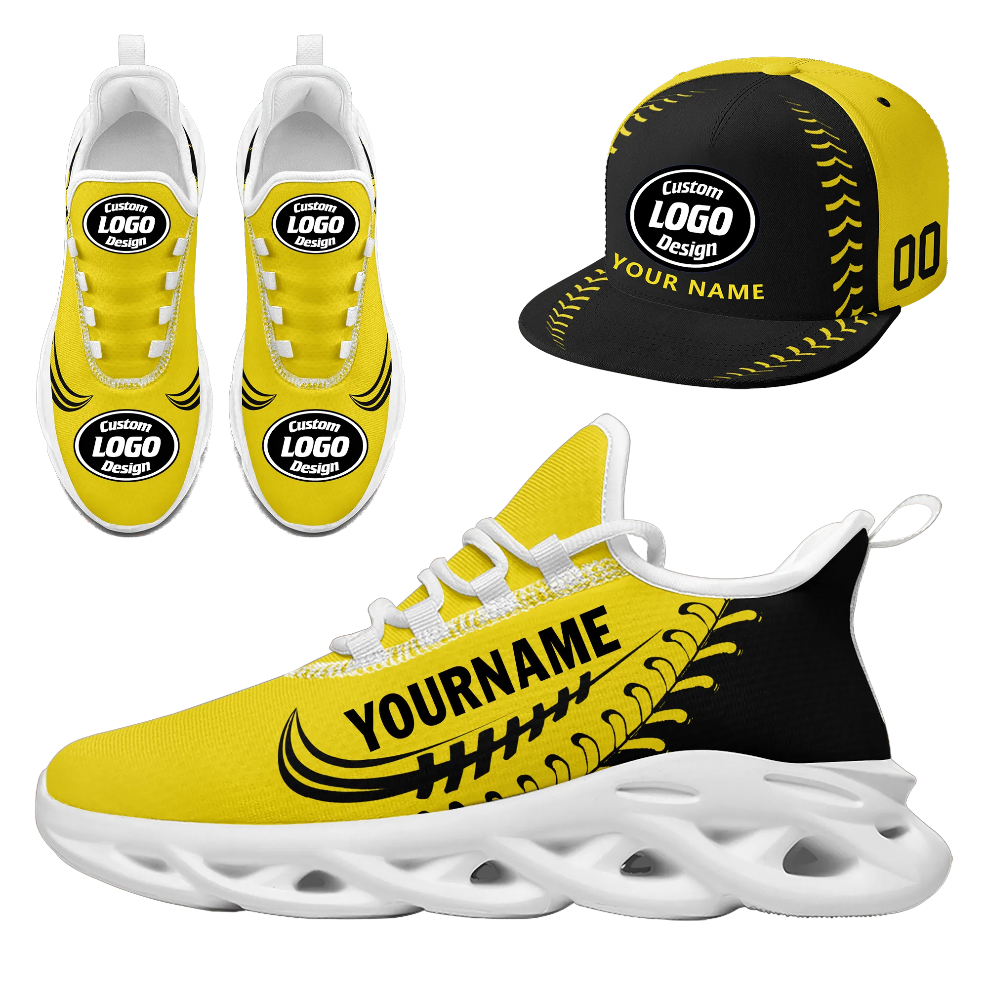 Unique Gift,Custom MaxSoul Shoes and Hat Combo Personalized JH-bd0b00ea-b7
