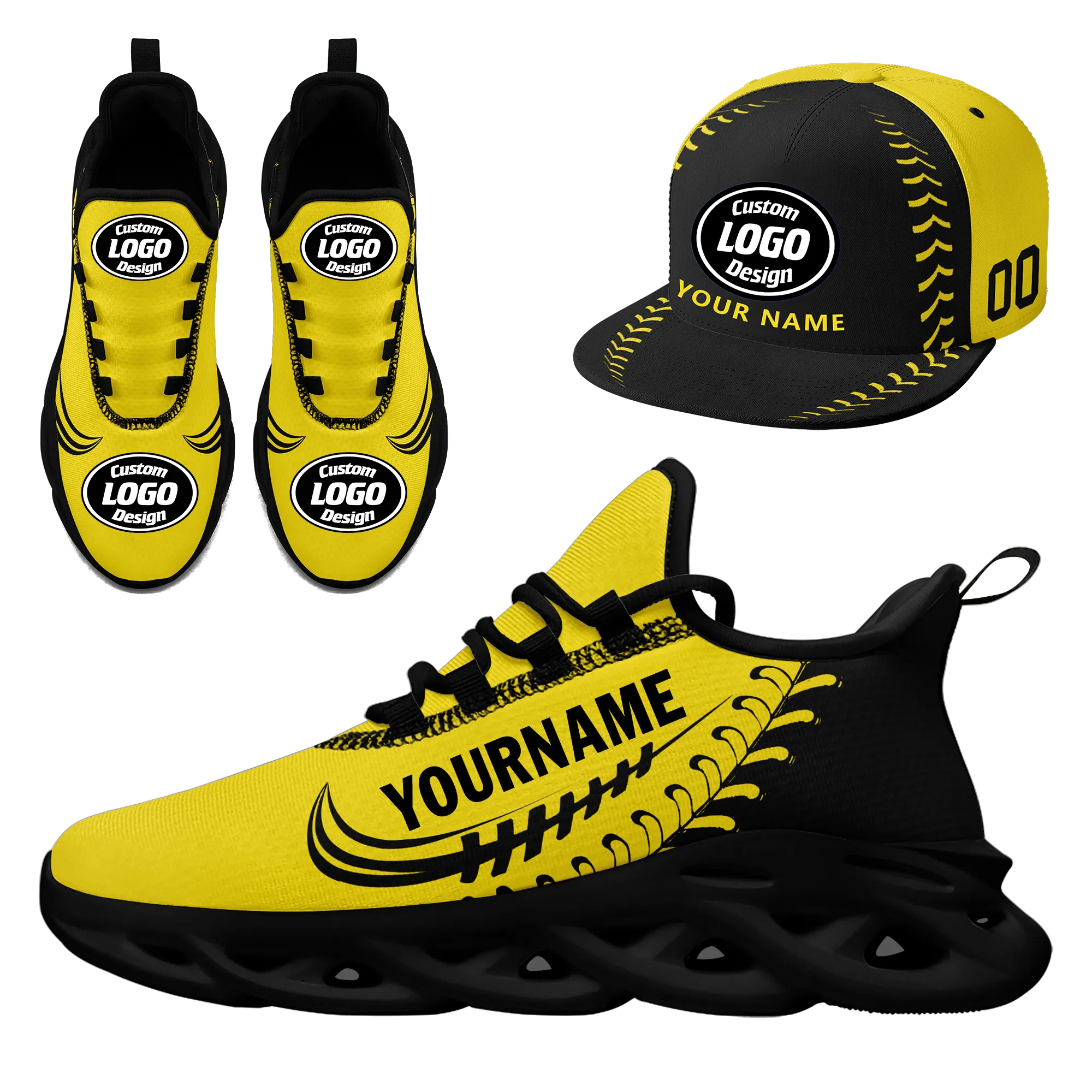 Unique Gift,Custom MaxSoul Shoes and Hat Combo Personalized JH-bd0b00ea-b7