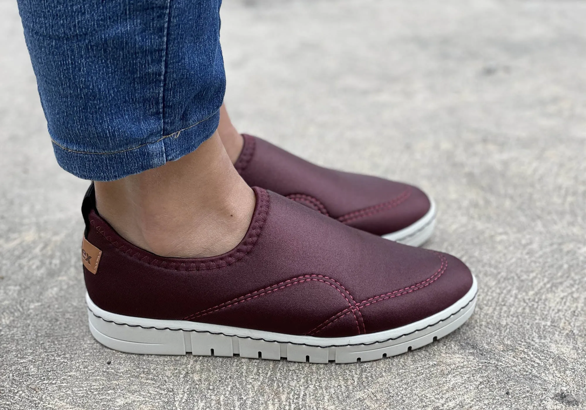 Usaflex Lexi Womens Comfortable Cushioned Slip On Shoes Made In Brazil