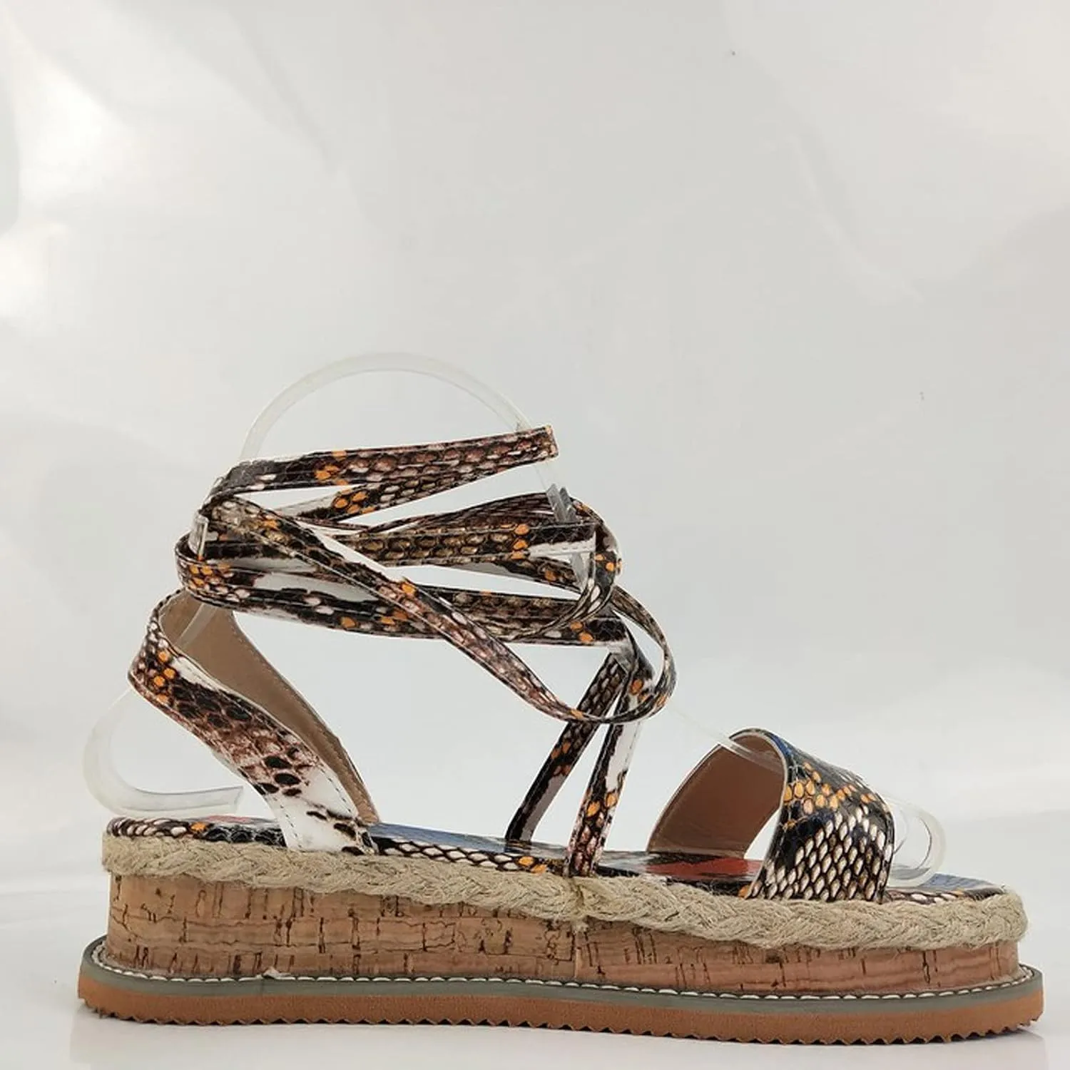 Wedge Sandals for Women, Comfy Slip on Orthopedic Sandals Retro Large Size Bohemia Summer Beach Shoes