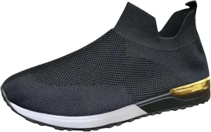 Women's Sneakers Wide Zapatos Ortop??Dicos para Mujer Antideslizantes Black Shoes Women Sneakers Women's Chunky Sneakers Platform Dad Shoes for Women White Non Slip Shoes for Women Nurse