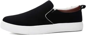 YAXE Men's Slip On Canvas Loafers Casual Skateboarding Shoes